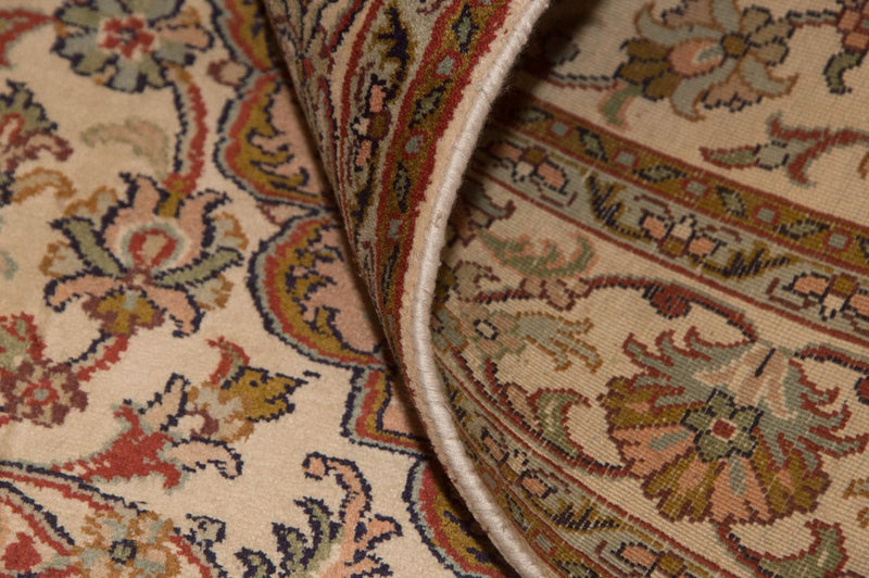 Alfombra de seda - Seda de Cachemira - 164 x 94 cm - beige