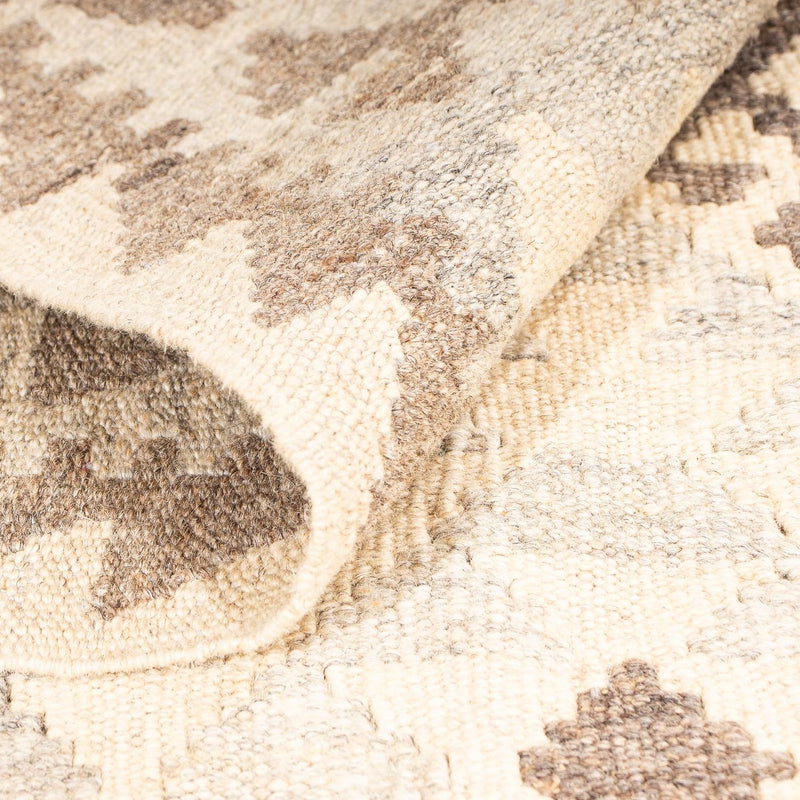 Alfombra Kelim - Splash - 190 x 130 cm - beige