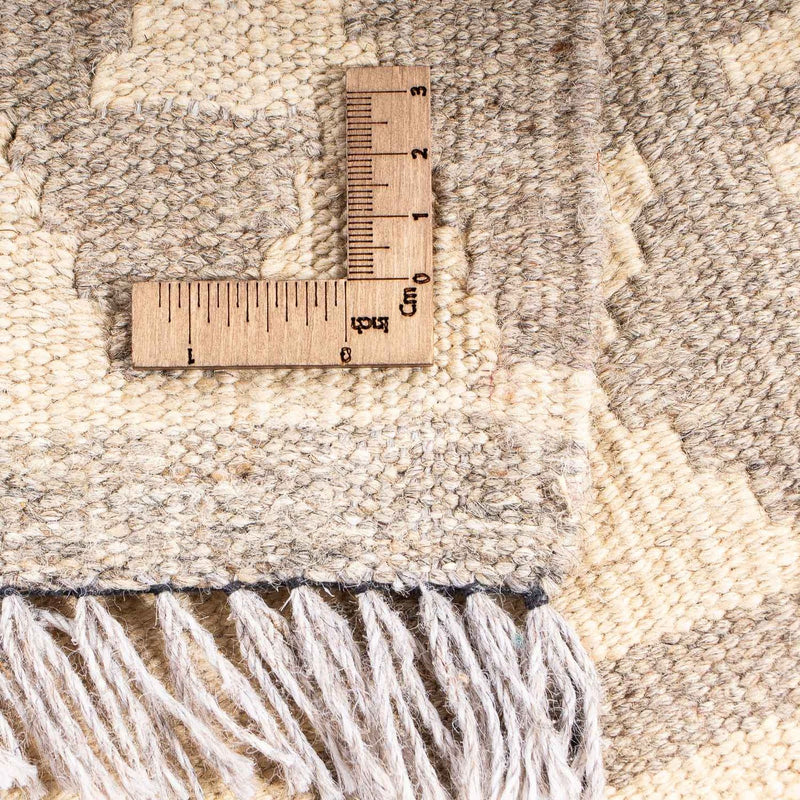 Alfombra Kelim - Splash - 182 x 115 cm - beige