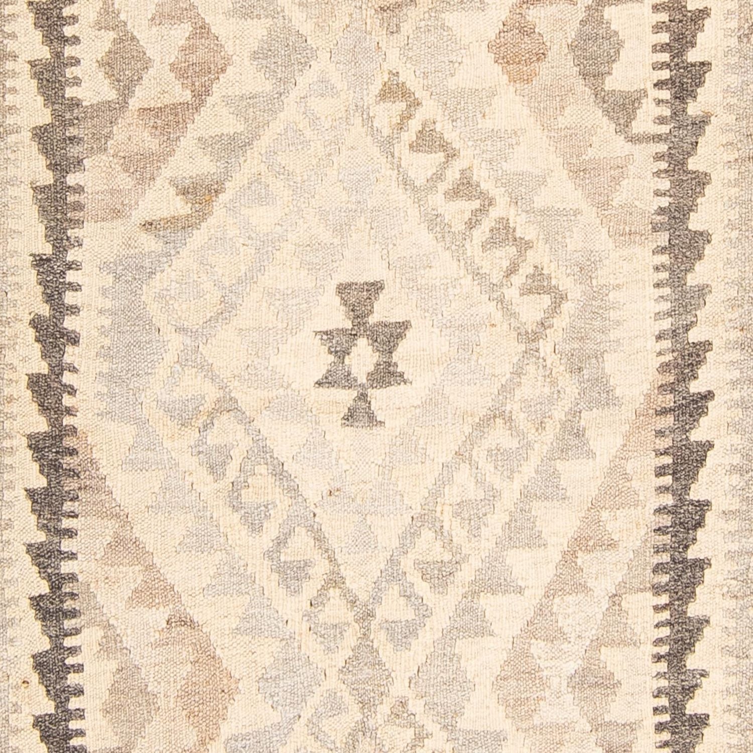 Alfombra Kelim - Splash - 203 x 121 cm - beige