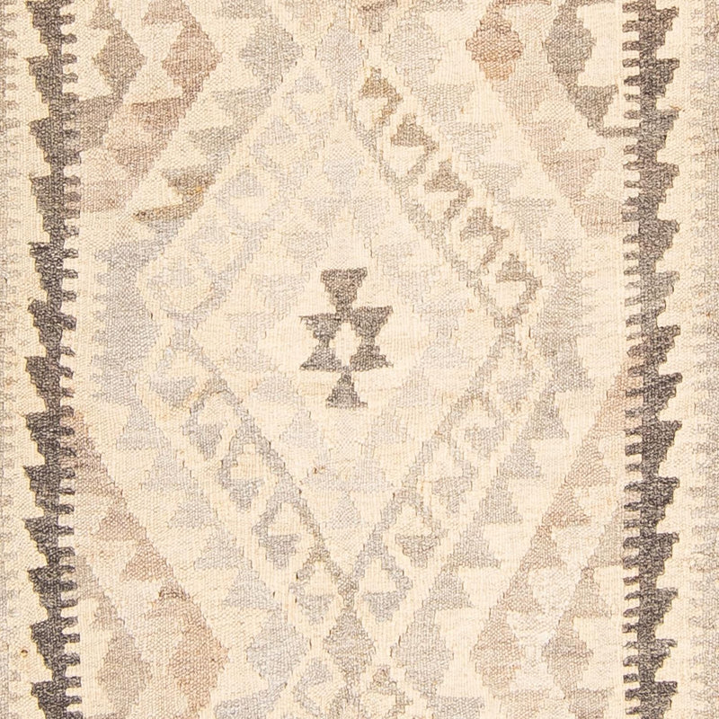 Alfombra Kelim - Splash - 203 x 121 cm - beige