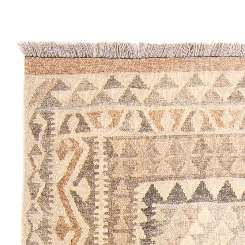 Alfombra Kelim - Splash - 203 x 121 cm - beige