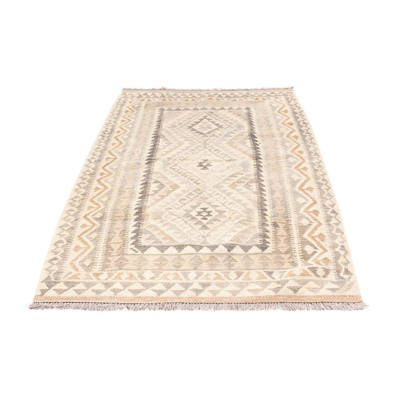 Alfombra Kelim - Splash - 203 x 121 cm - beige