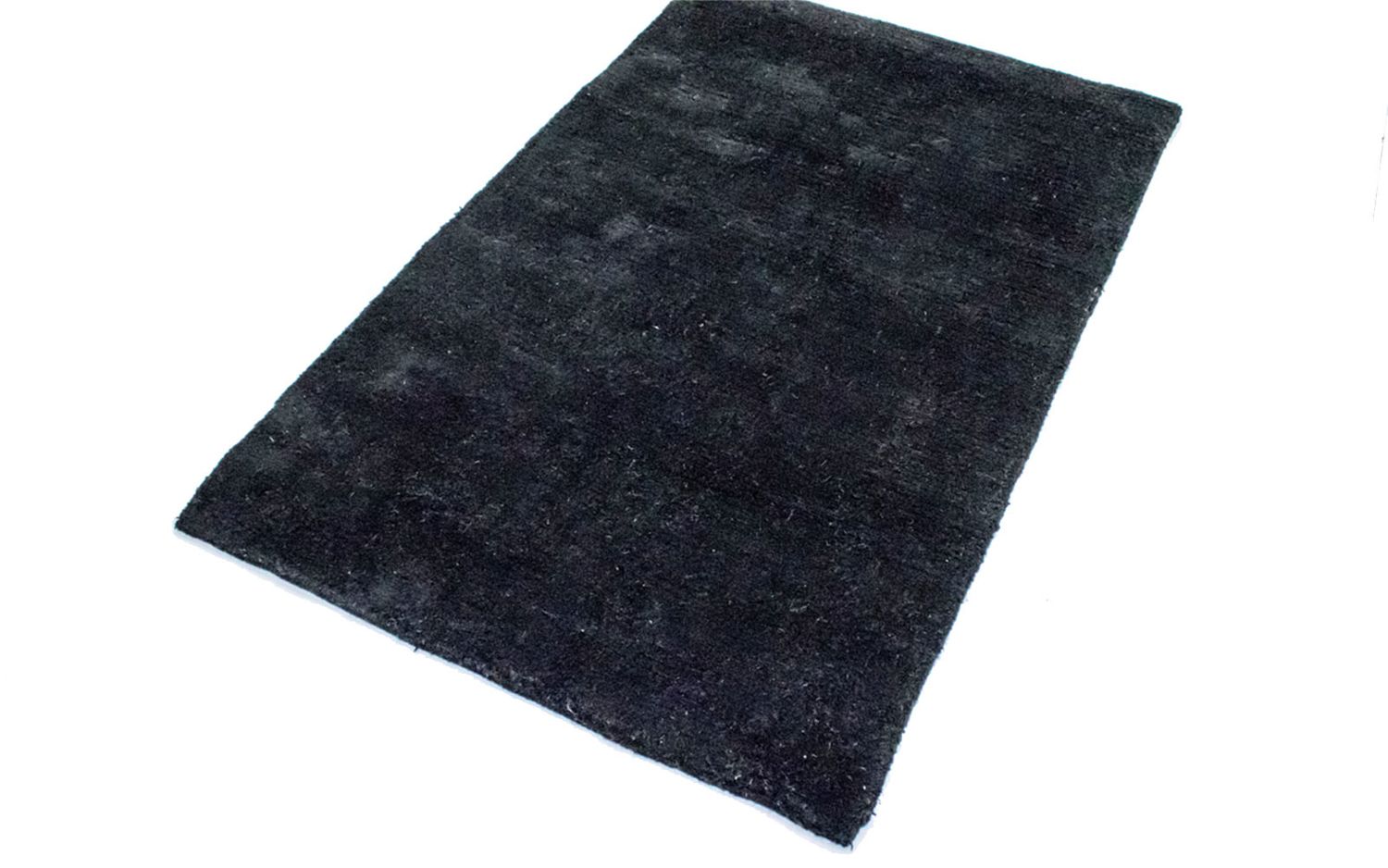 Alfombra de lana - 120 x 75 cm - azul