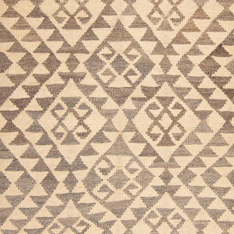 Alfombra Kelim - Splash - 174 x 127 cm - marrón claro