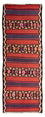 Alfombra de pasillo Alfombra Kelim - Antigua - 380 x 140 cm - multicolor