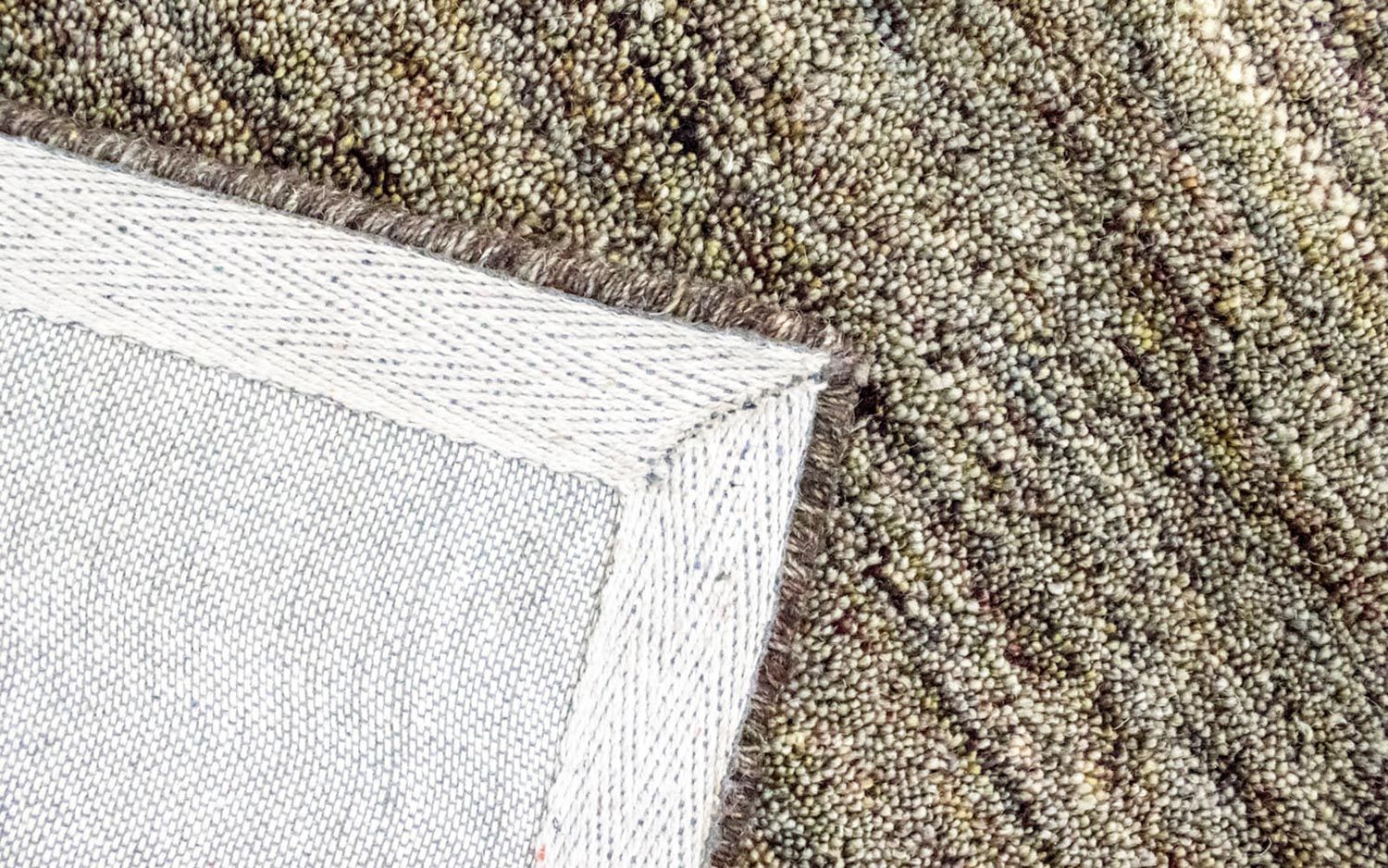 Alfombra de lana - 203 x 145 cm - multicolor