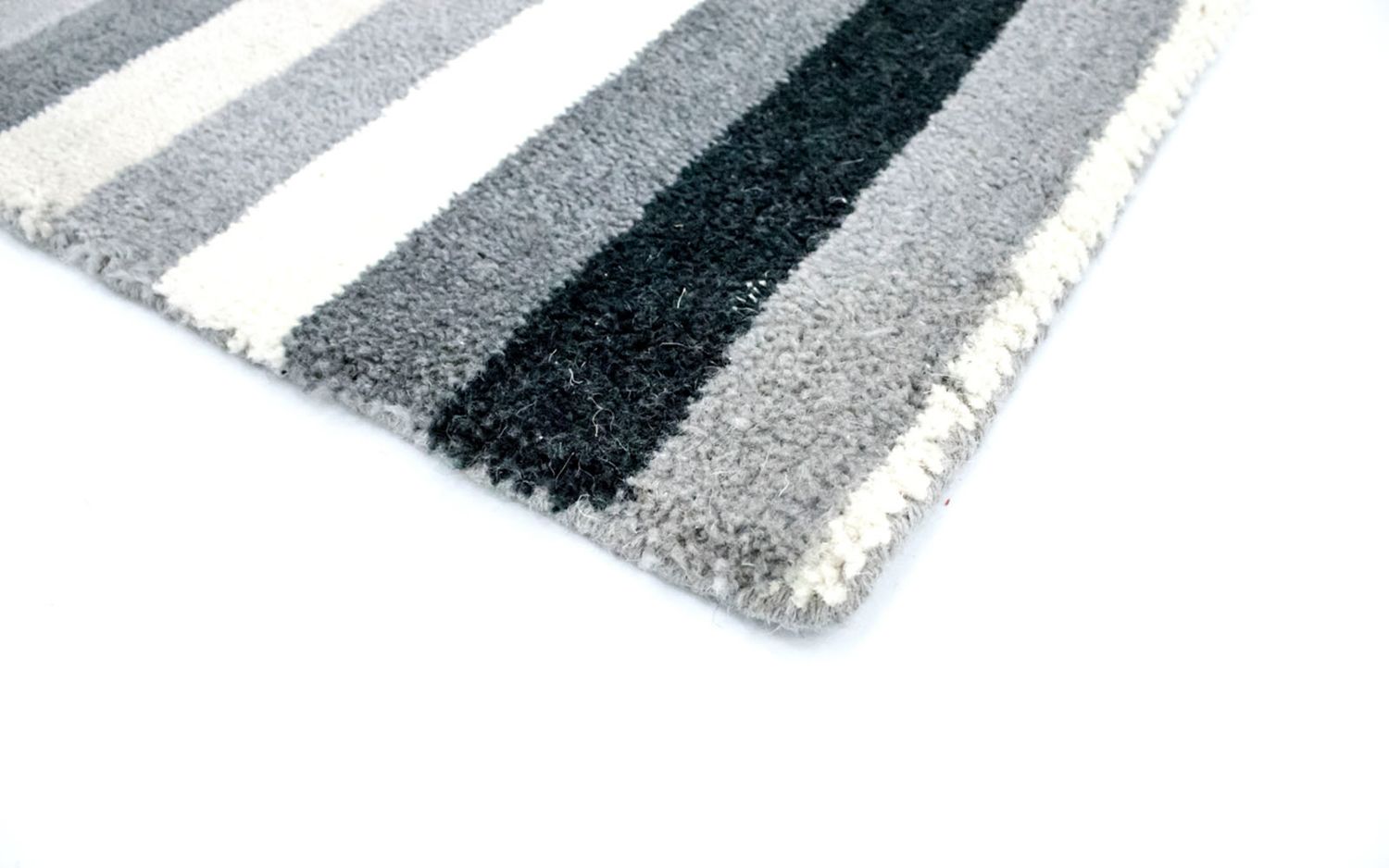Alfombra de lana - 138 x 72 cm - multicolor