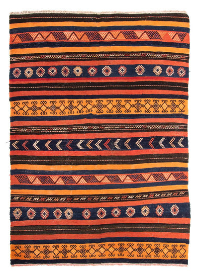 Kilim antiguo Alfombra 157x210cm