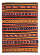 Kilim antiguo Alfombra 157x210cm