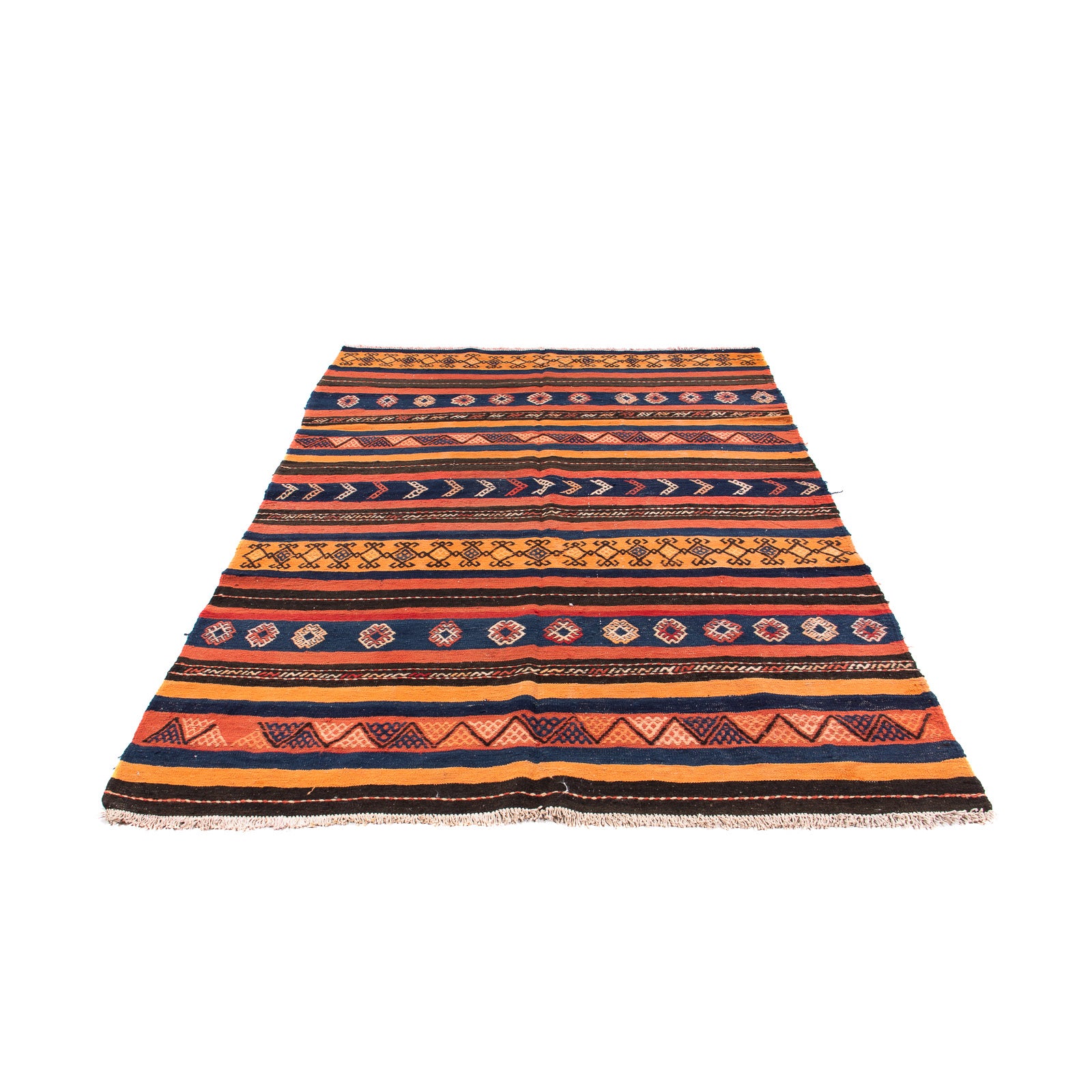 Alfombra Kelim - Antigua - 210 x 157 cm - multicolor