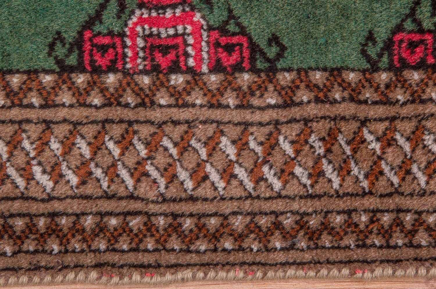 Alfombra Turkaman - 143 x 99 cm - verde
