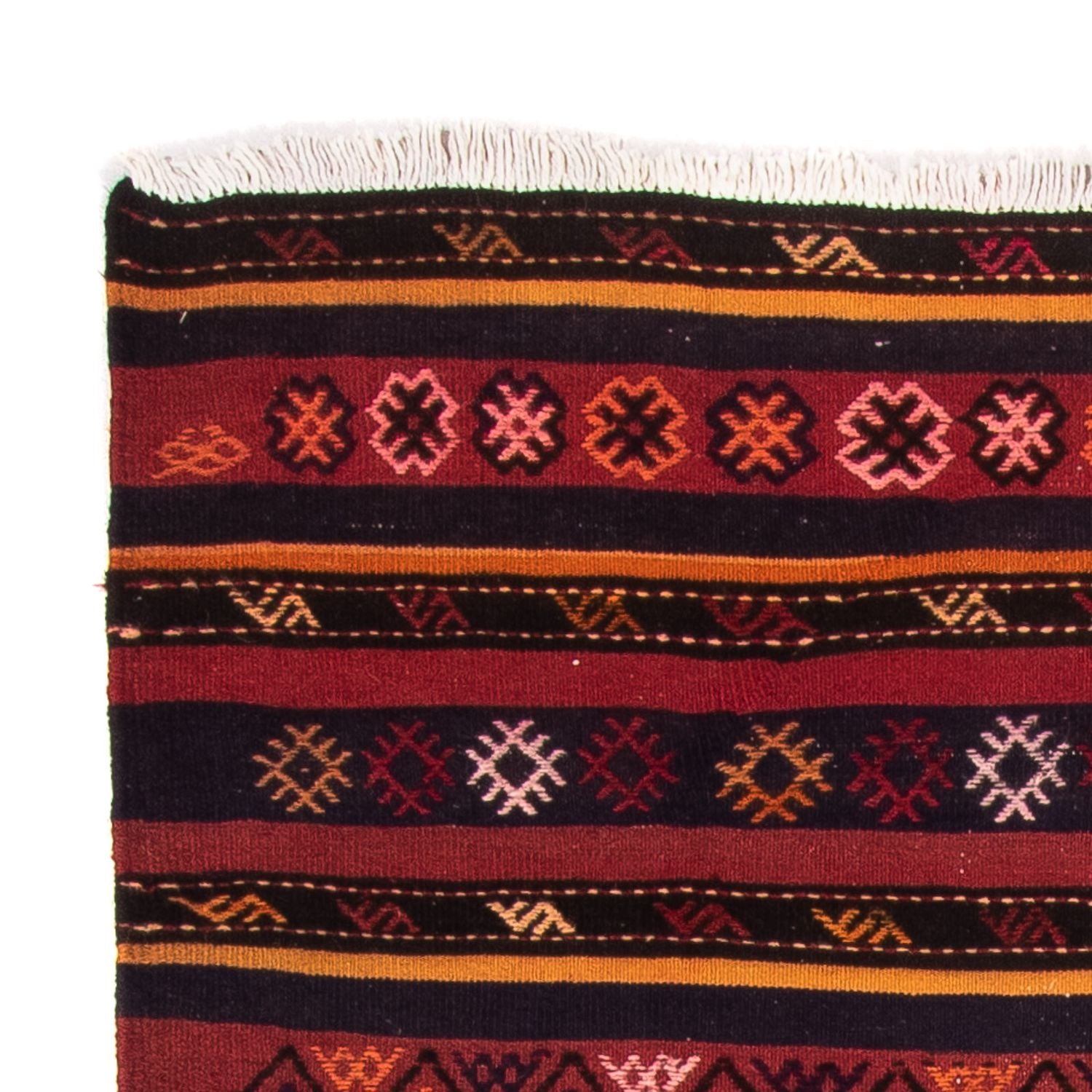 Alfombra Kelim - Antigua - 210 x 140 cm - multicolor