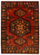 Alfombra persa - Nómada - 157 x 113 cm - óxido