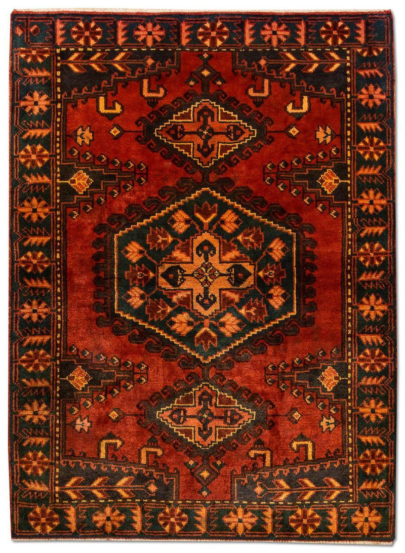Alfombra persa - Nómada - 157 x 113 cm - óxido