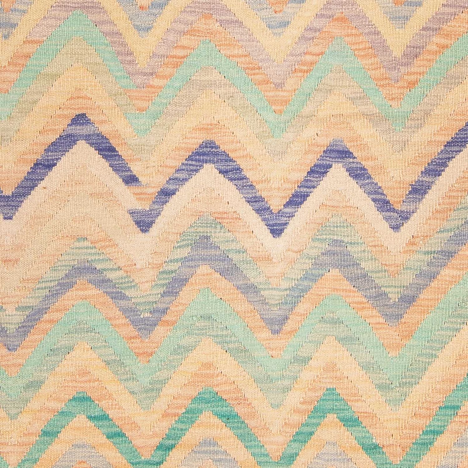 Alfombra Kelim - Splash - 203 x 152 cm - multicolor