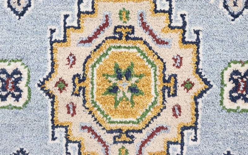 Alfombra de pasillo Alfombra oriental - 300 x 82 cm - azul claro