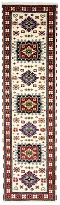 Alfombra de pasillo Alfombra oriental - 296 x 82 cm - beige