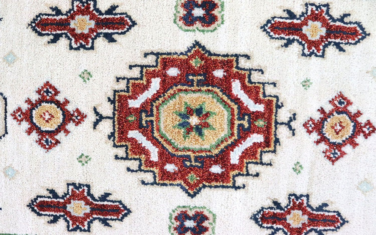 Alfombra de pasillo Alfombra oriental - 296 x 84 cm - beige