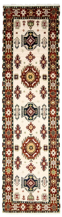 Alfombra de pasillo Alfombra oriental - 296 x 84 cm - beige