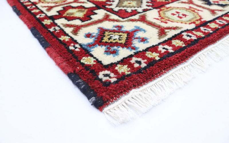 Alfombra de pasillo Alfombra oriental - 250 x 85 cm - rojo