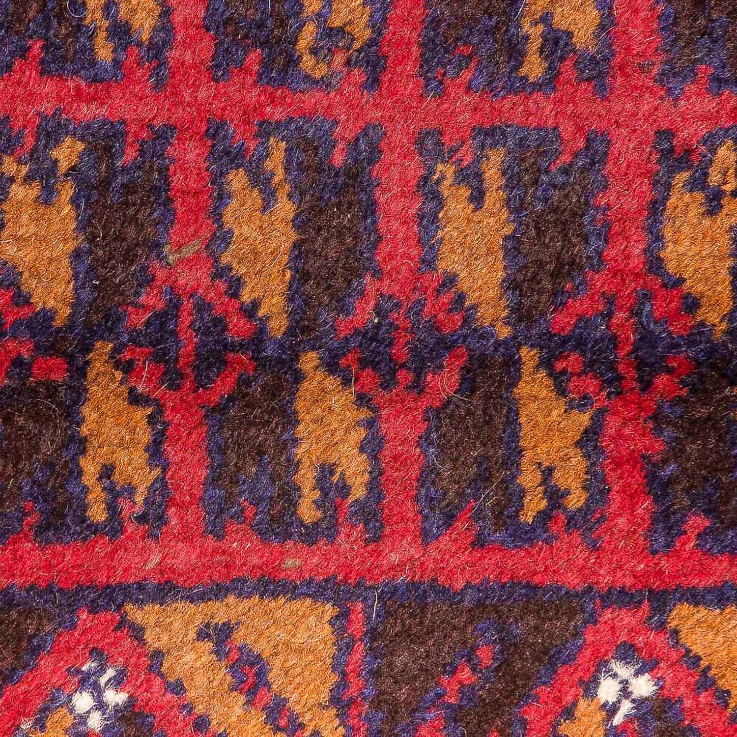 Alfombra Belutsch - 129 x 77 cm - rojo