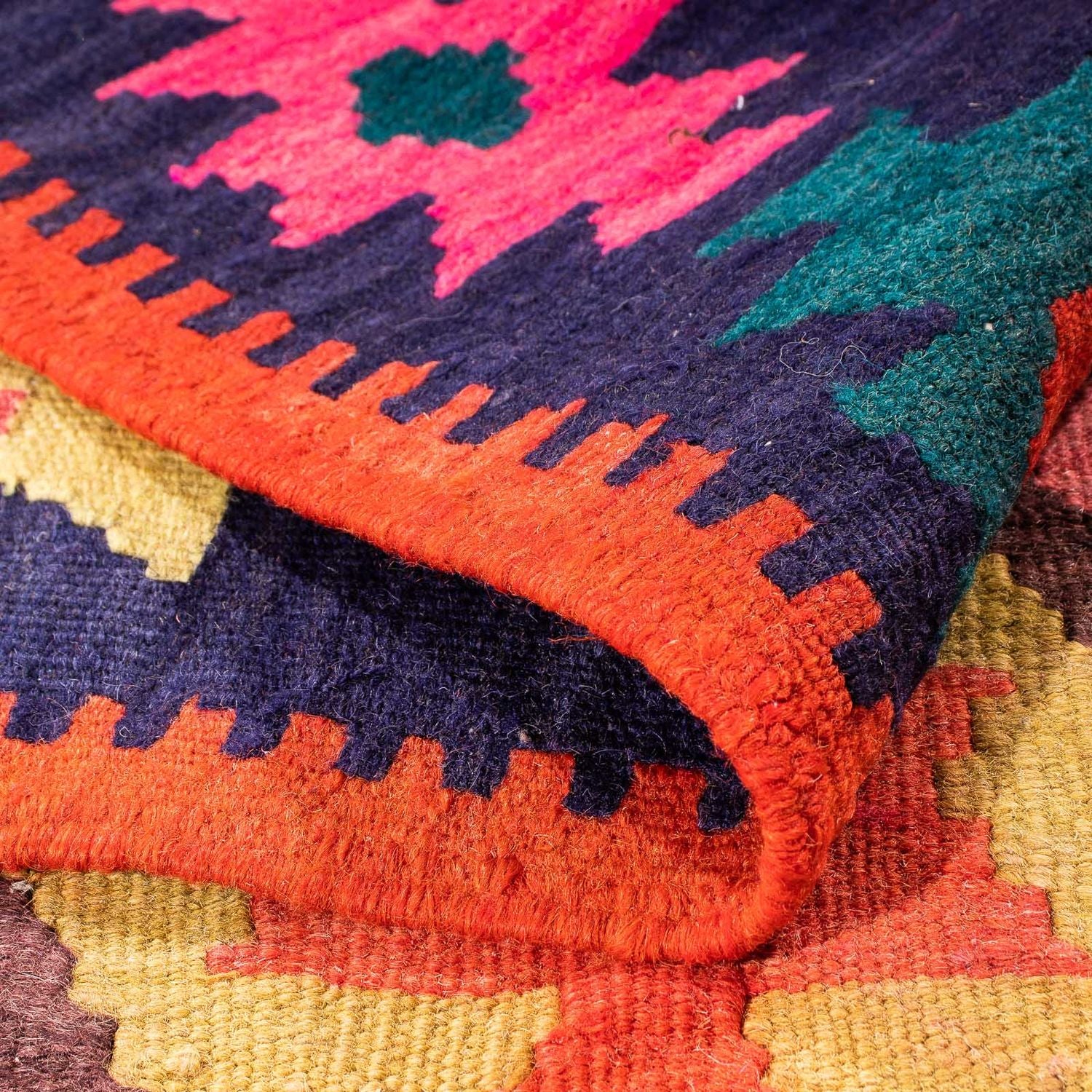 Alfombra Kelim - Antigua - 250 x 150 cm - multicolor