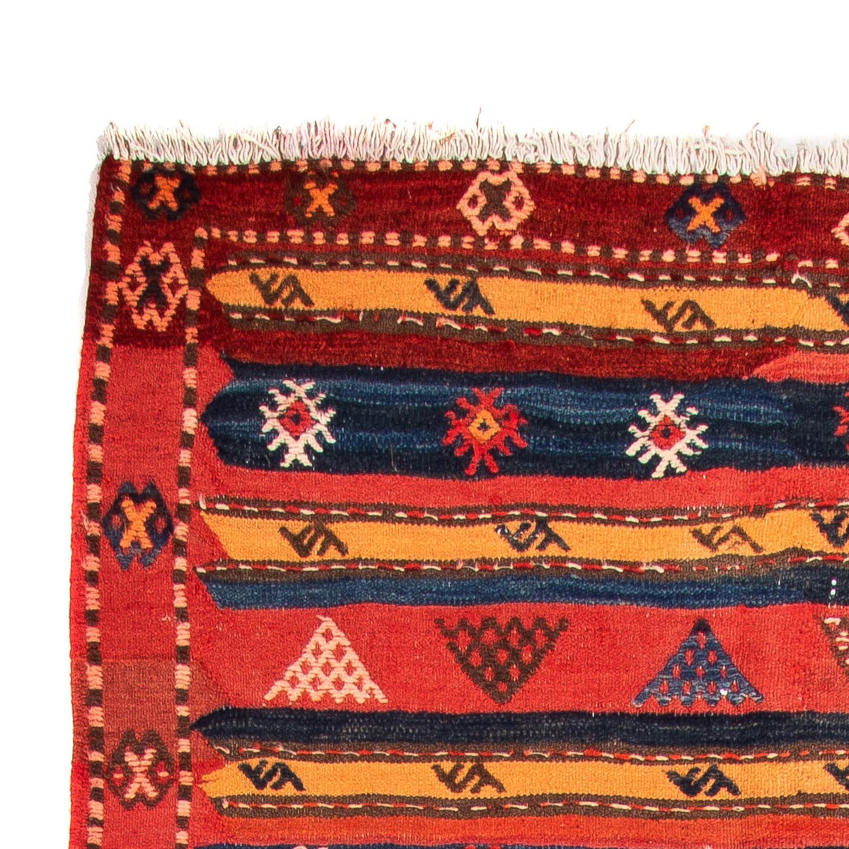 Kilim antiguo Alfombra 150x400cm