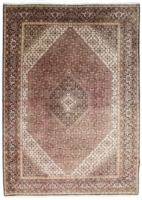 Alfombra persa - Bidjar - 350 x 250 cm - marrón