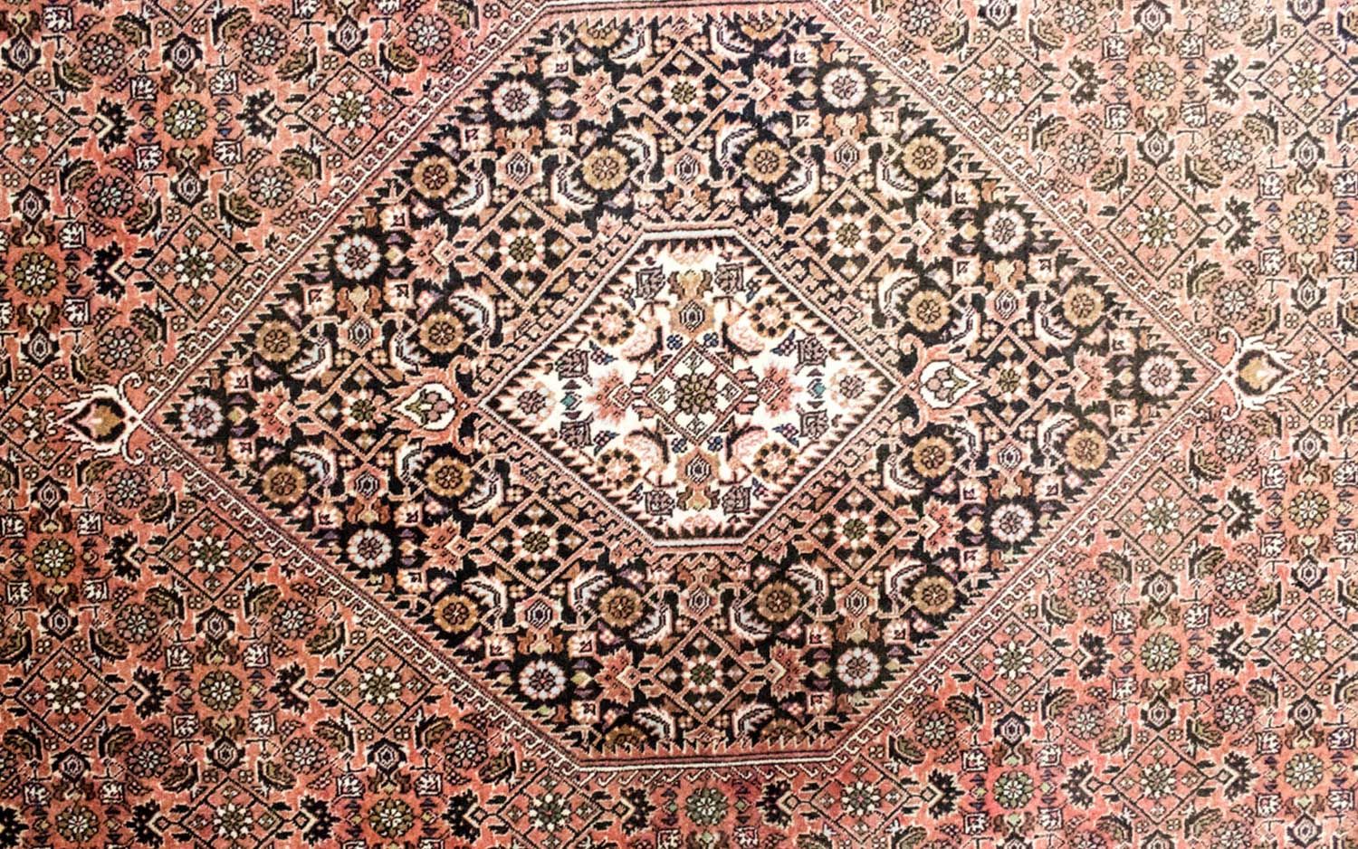 Alfombra persa - Bidjar - 350 x 250 cm - marrón