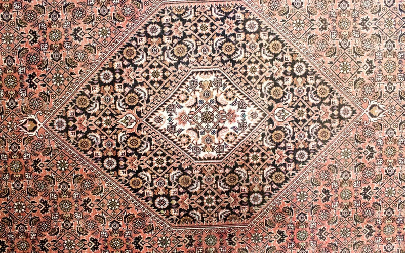 Alfombra persa - Bidjar - 350 x 250 cm - marrón