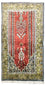 Alfombra de seda - Kayseri - 137 x 77 cm - rojo