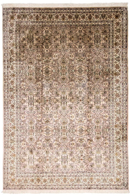 Alfombra de seda - Seda de Cachemira - 308 x 204 cm - beige