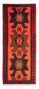 Kilim antiguo Alfombra 150x335cm