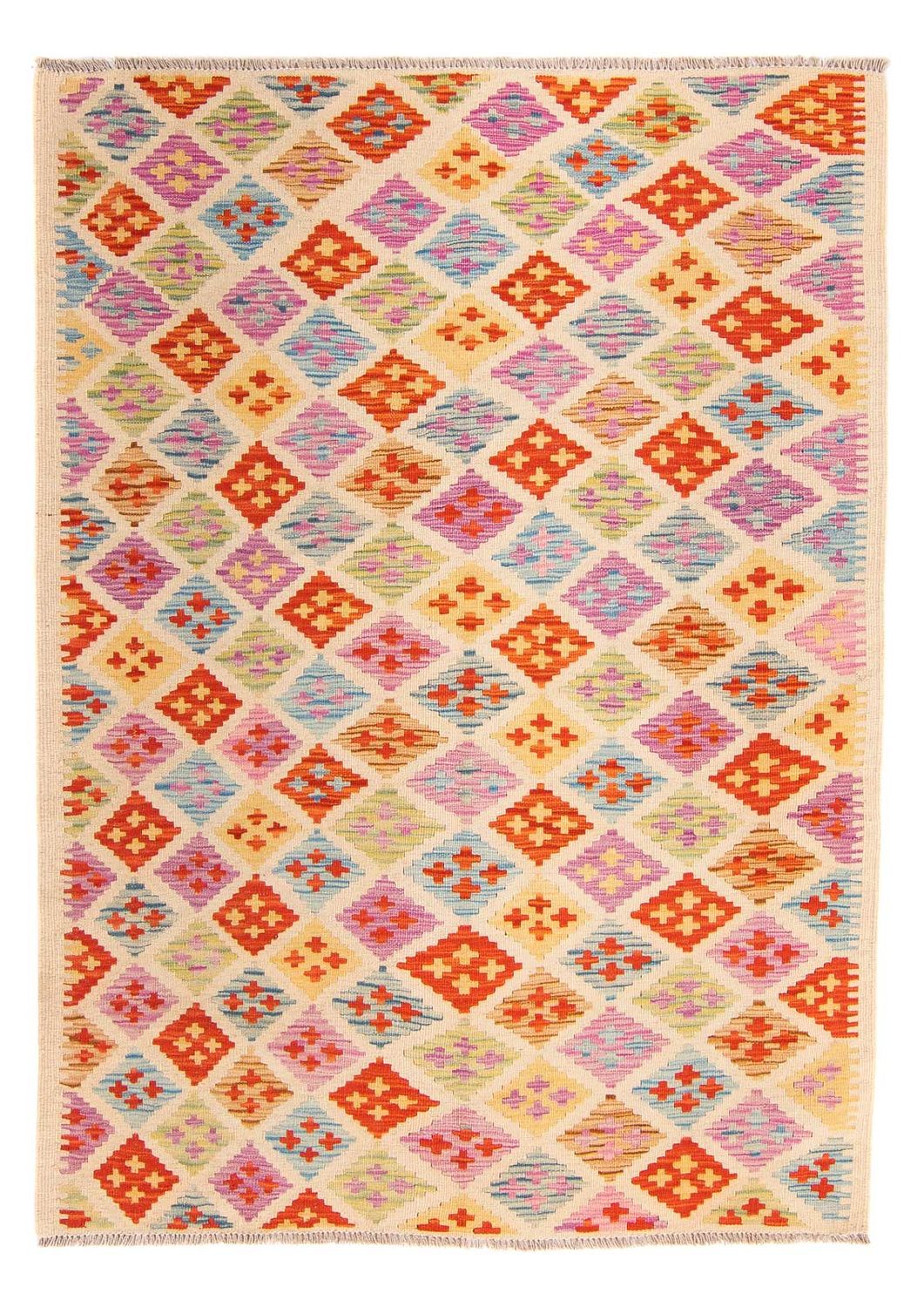 Alfombra Kelim - Splash - 168 x 125 cm - multicolor