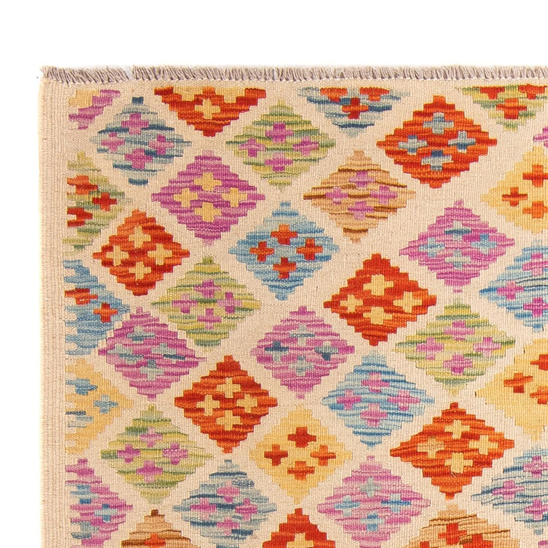 Alfombra Kelim - Splash - 168 x 125 cm - multicolor