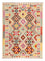 Alfombra Kelim - Splash - 204 x 154 cm - multicolor