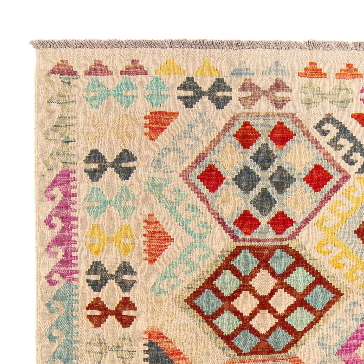 Kilim Maimana Alfombra 204x154cm - Alfombra de lana