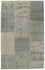 Alfombra de patchwork - 94 x 62 cm - multicolor