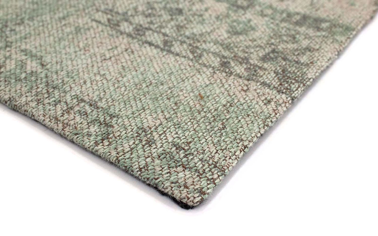 Alfombra de patchwork - 94 x 62 cm - multicolor