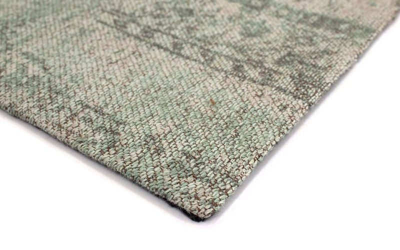 Alfombra de patchwork - 94 x 62 cm - multicolor