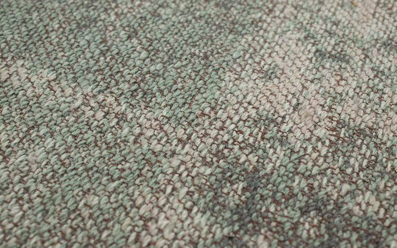 Alfombra de patchwork - 94 x 62 cm - multicolor