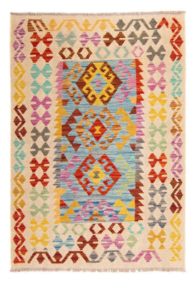 Alfombra Kelim - Splash - 146 x 100 cm - multicolor