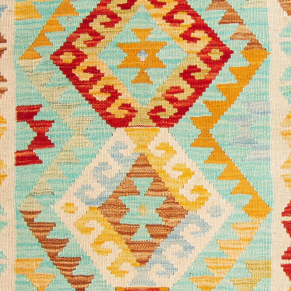 Alfombra Kelim - Splash - 152 x 101 cm - multicolor