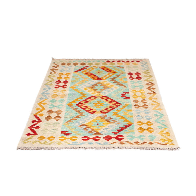 Alfombra Kelim - Splash - 152 x 101 cm - multicolor