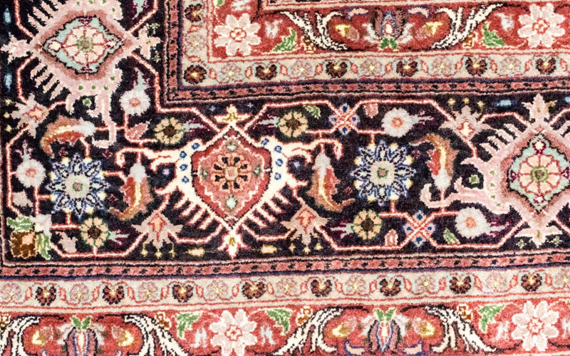 Alfombra persa - Bidjar - 296 x 210 cm - azul