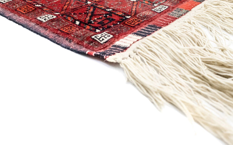 Alfombra afgana - Bukhara - 225 x 172 cm - rojo