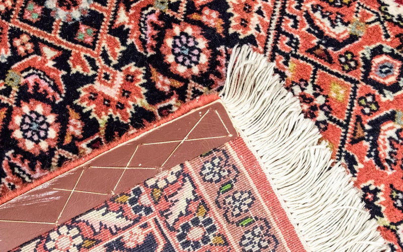 Alfombra persa - Bidjar - 235 x 178 cm - rojo claro