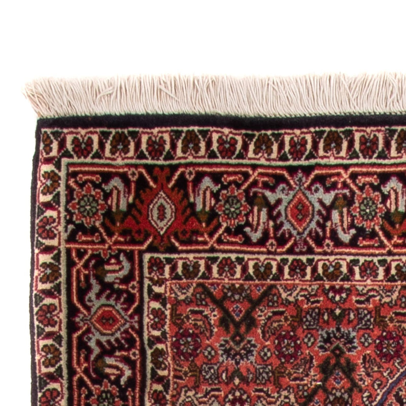 Alfombra de pasillo Alfombra persa - Bidjar - 205 x 76 cm - azul oscuro