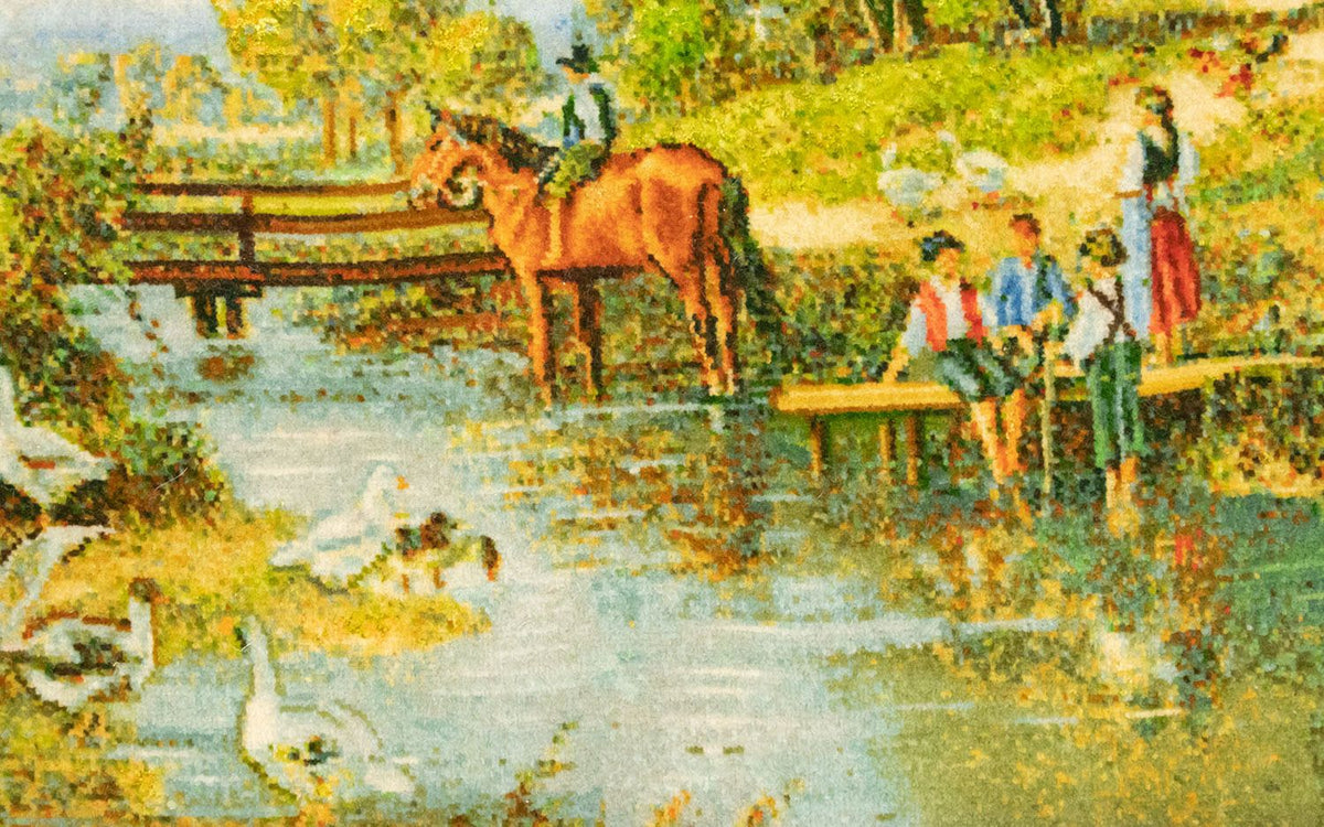 Tapiz - 116 x 84 cm - multicolor